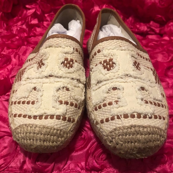 TORY BURCH Shaw Espadrille Light Natural Royal Tan - Picture 4 of 8